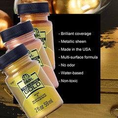 Folk Art Treasure Gold BRILLIANT METALLIC LUSTRE CRAFT PAINT Gloss Sheen MULTI-S