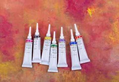 Acrylic Paint LINER for Textile DECOLA® Extra Fine 18ml/0.6 US fl.oz RUSSIA