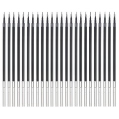24Pack 0.5mm Gel Pen Refills for Coloring, Medium Point Pens Refills, Blue Black
