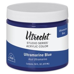 Studio Series Acrylic Paint Ultramarine Blue Pint Bottle 1 PCS