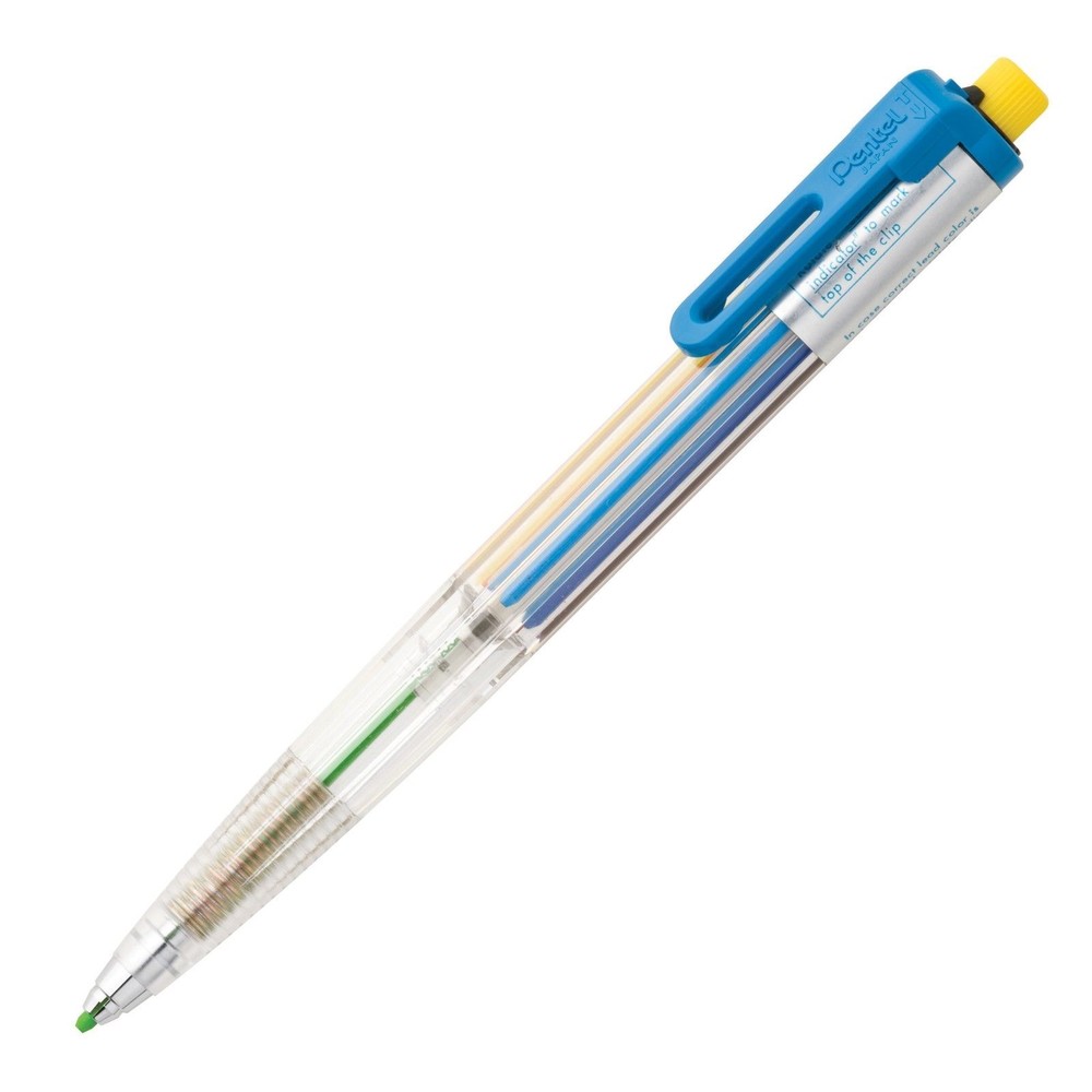 PH158ST1 Pentel Automatic 8 Color Pencil, 2mm Lead, Pack of 1