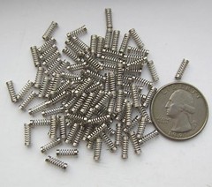 100PCS metal spring for DIY steampunk parts Steam Punk Supplies (sp4)