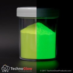 Glow in the Dark Powder, Fluorescent NEON YELLOW – UV Reactive Glow Pigment