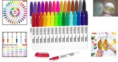 Fine Point Permanent Markers Set with 30 Colors – Perfect for Creative Doodling