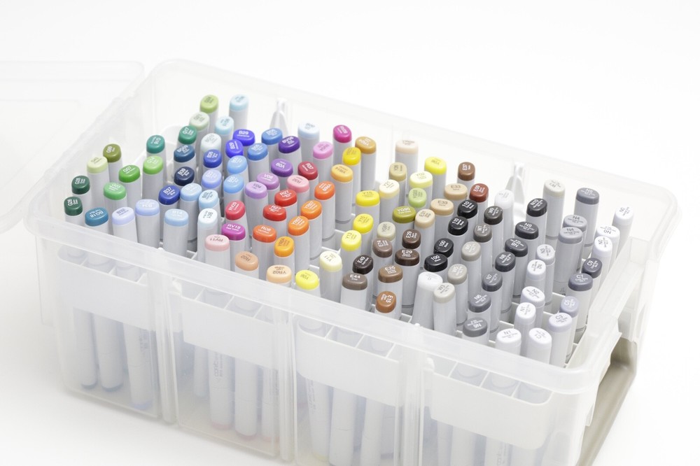 Copic Sketch Markers Lot (116 Markers + Neutral Grey Refill Set + Multiliners)