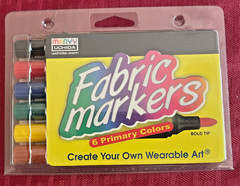 LOTS Fabric Markers 9 packages Marvy Uchida Markers New great for resell