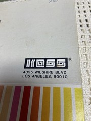 Vintage KOSS 24 SQUARE PASTELS . MADE IN KOREA . With Box