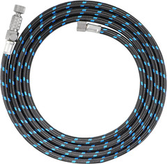 Airbrush Hose 6 Foot Nylon Braided Air Hose with 1/8” Size on Both End and Adap