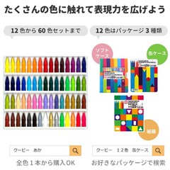 1 X Sakura Coupy Pencil 12 Colors Soft Case FY12-R1