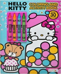 Hello Kitty Coloring & Activity Book W/ Mini Tote Bag