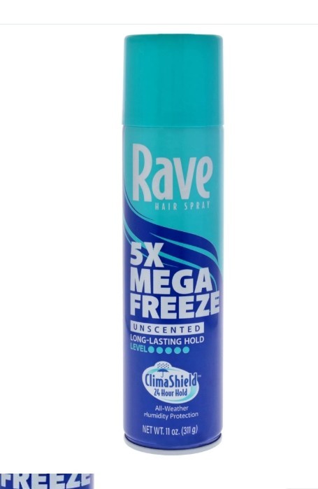 5X Mega Freeze Unscented Hairspray
