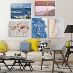 ESRICH Stretched Canvas for Painting 11X14 Inch, 10 Pack Blank Canvas -5/8
