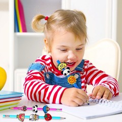 Pencil Topper Decoration 100 PCS Mixed Style Cute Clip Bulk Reward Gift