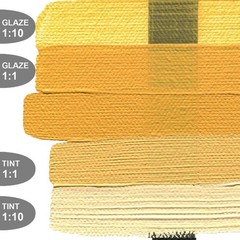Heavy Body Acrylics Naples Yellow Deep 2 fl. oz. Tube Professional Paint