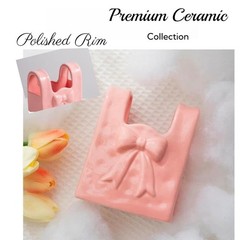 Ceramic Paint Brush Holder, Countertop Organizer,Ceramic T-shirt Bag Sharp Pa…