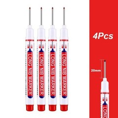 10 Pcs Long Head Deep Hole Marker – Long Nib Marker, Multi-Purpose Deep Hole