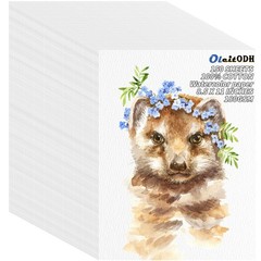 150 PCS 8.5×11 Inch Watercolor Paper Bulk 65lb 180gsm Art Painting Craft