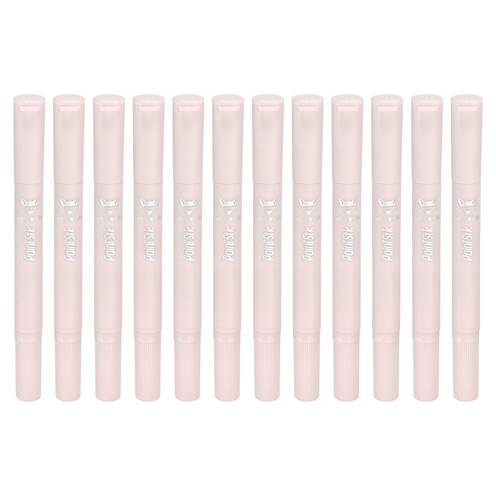 12 Pcs Tempera Paint Sticks, Long Paint Markers, Skin Tone