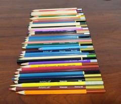 ART PENCILS Lot 42 VARIOUS COLORS Artist’s Loft Aqua Pro Art Art 101 Premium