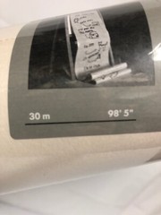 Ikea Mala Paper Roll 30 m 98′ 5″ 2008 Sealed Natural Color NEW Unopened