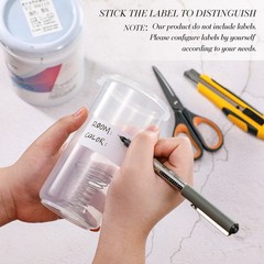 Touch up Paint Container Cups Storage 13 Fl Oz (Pack of 6)