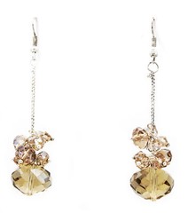Dangling Crystal Earrings – L. Gold – ER-ACE4517G1