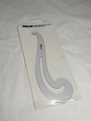 Vintage Helix Professional 10 1/2″ French Curve Tool Plastic #LC82