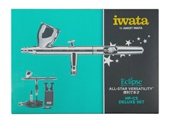 ANEST IWATA MEDEA Airbrush HP-CS Eclipse 1/4oz. 0.3mm 7ml with air hose HP-CS-JP