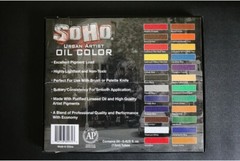 SOHO Urban Artist Professional Oil paints set 24 color 21ml each tube