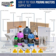 Pouring Masters Professional Matte Pouring Medium – 16 Ounce