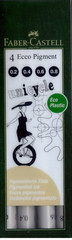 Faber-Castell 4 Ecco Pigment NEW GENUINE 0.2 mm 0.4 mm 0.6 mm 0.8 mm