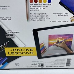 Prismacolor Technique LEVEL 2 Color & Style 27 PC SET +ONLINE LESSONS Nature New