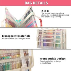 168PCS Gel Pens Set Gift Box Drawing Writing Sketching Journaling Art Supplies