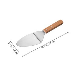 Pizza Spatula 10.62 Inch Wooden Handle Baking Shovel Non-Slip Oven Server 2