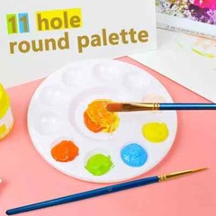 Miniature Paint Brushes Small Detail Art Paint Brush with Set 10Pcs with Palette