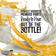 Sunflower Iridescent Special Effects Pouring Paint – Quart Bottle