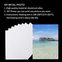 20 Pcs Sublimation Metal Photo Blanks 8″X10″ X0.45mm Aluminum Photo Sign Blan…