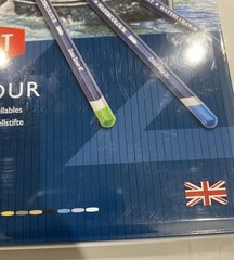 Derwent Watercolour Pencils Tin Case 24 Assorted R32883 New Unopened Tin