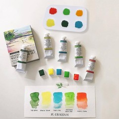 4 Pack Paint Tray Palette, 6 Well Rectangular Plastic Palette for Oil, White