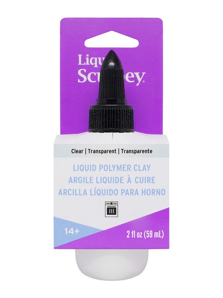 M00482 MOREZMORE Liquid Sculpey CLEAR Liquid Bakeable Oven-Bake Polymer Clay
