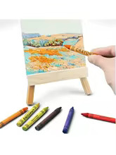 6/8/12/24Pcs Children’s Art Painting Colored Crayons, Oil Pastels, Children’s No