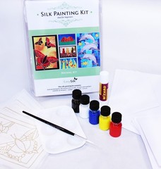 Silkcraft™ Silk Painting: Cardmaking kit- Animal- Makes 5 beautiful Cards
