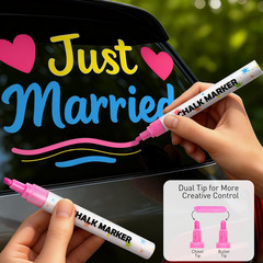 Chalk Markers – 30 Washable Liquid Chalk Markers for Blackboard,Window Markers P