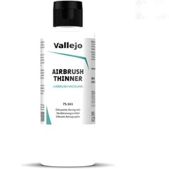Airbrush Thinner for Acrylic Paints 200ml Transparent for Hobby, Plastic
