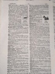 Pages From 1972 Vintage College Dictionary Lot Of 30 Pages For Crafts Decoupage