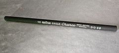 EAGLE CHARCO, SUPER-REFINED CHARCOAL 310 6B PENCIL. MADE IN U.S.A