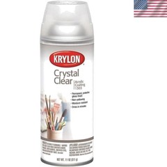 Crystal Clear Acrylic Spray Paint – 11oz Gloss Finish, Moisture Resistant
