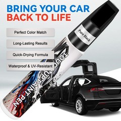 Matte Black Touch Up Paint for Cars, Car Paint Scratch Repair, Auto Paint Repair