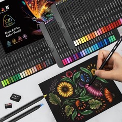 120-Color Colored Pencils Set Metallic colored Pencils Sketching Pencils Colo…
