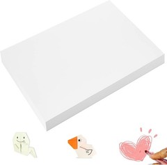 100 Sheets Arts Craft Paper for Drawing 12” X 17” White Construction Paper for C